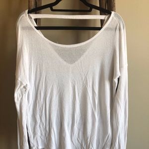 Women's Top Open Back Shirt
